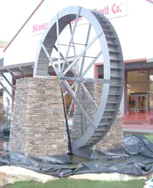 Branson Mill Waterwheel